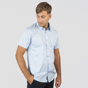 261GS-5073 NOS SHIRTS WITH CHEST POCKET AND SHORT SLEEVES CIEL - Image 3