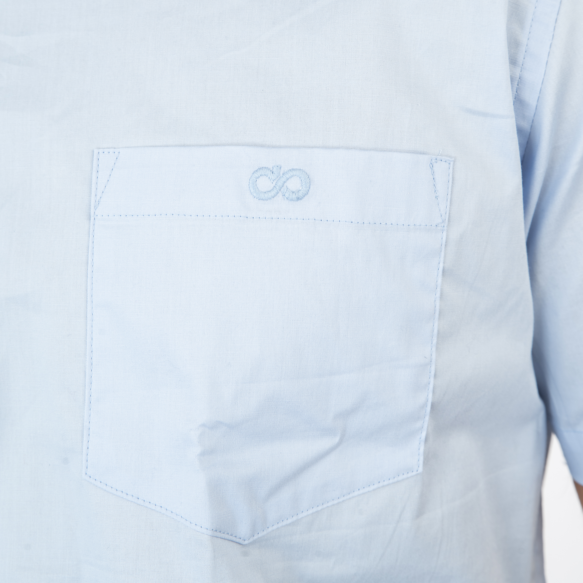 261GS-5073 NOS SHIRTS WITH CHEST POCKET AND SHORT SLEEVES CIEL - Image 5