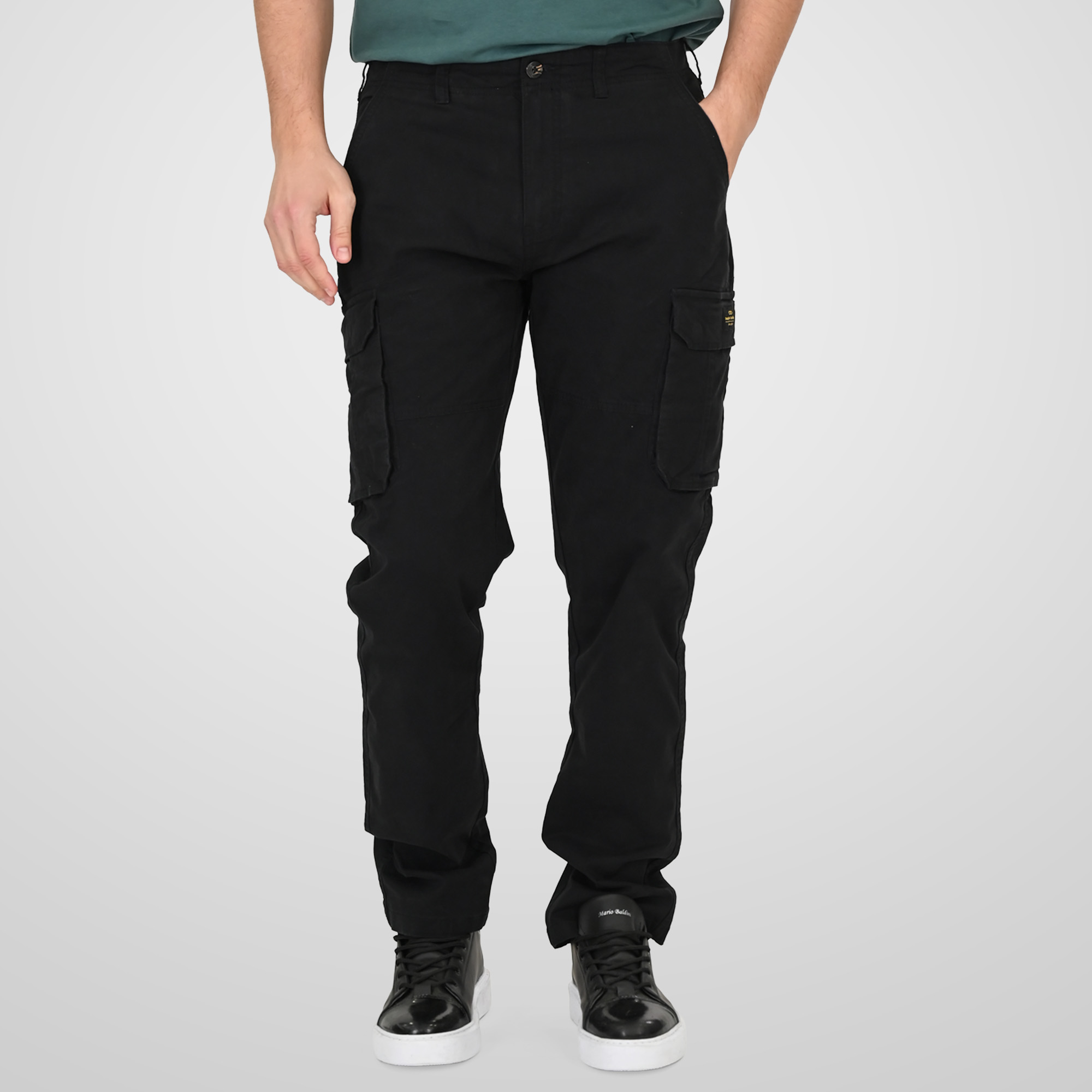 261CCP-4096 PANTS CARGO BLACK - Image 1