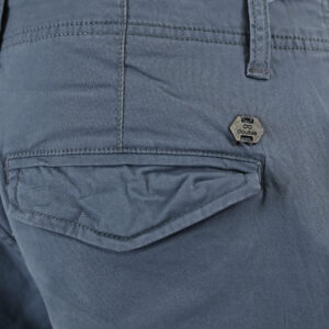 261CCP-4097 PANTS CARGO WITH ELASTIC TAPE HEM STONE BLUE - Image 7
