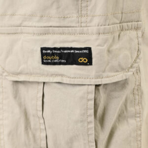 261CCP-4097 PANTS CARGO WITH ELASTIC TAPE HEM ICE GREY - Image 5