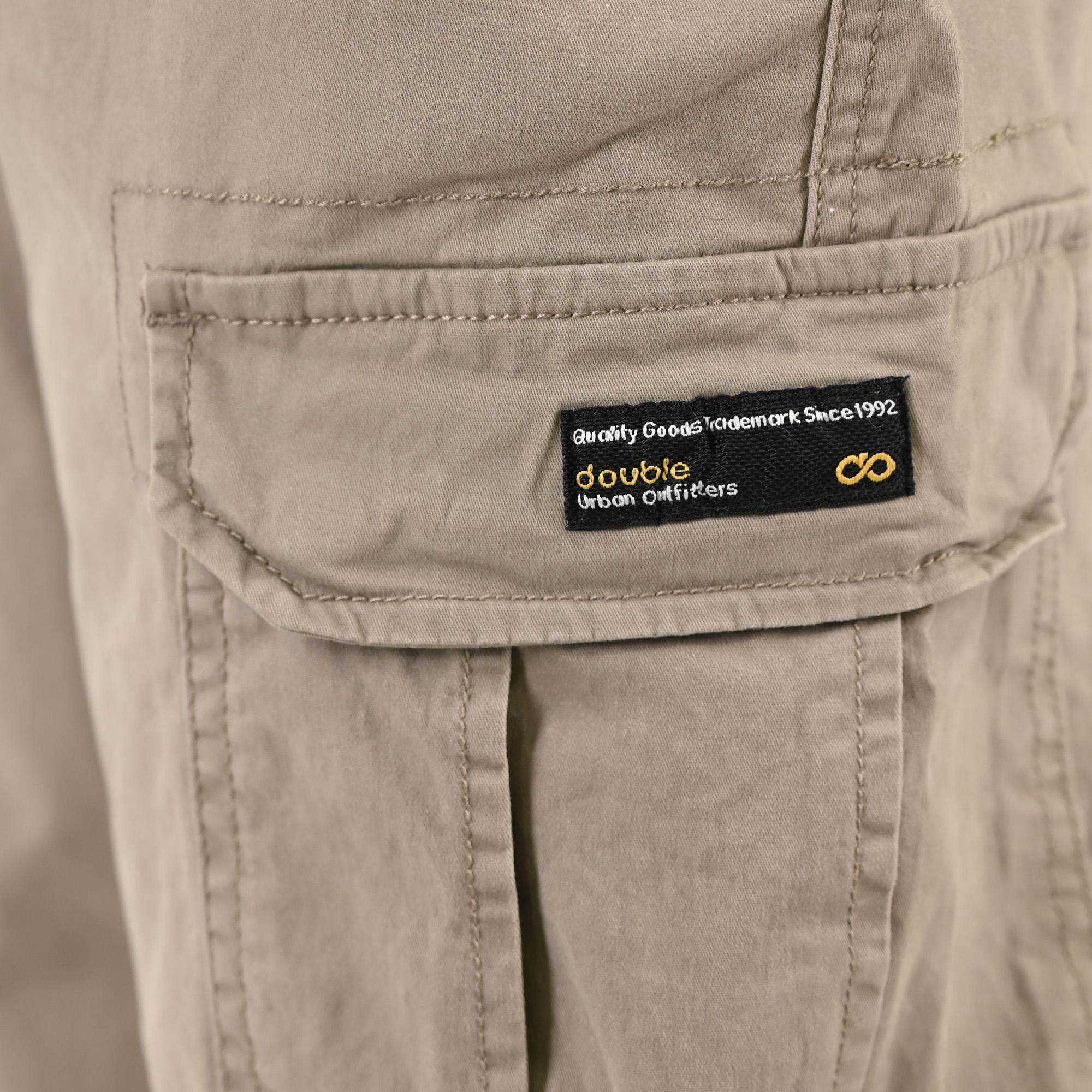 261CCP-4097 PANTS CARGO WITH ELASTIC TAPE HEM STEEPLE GREY - Image 5