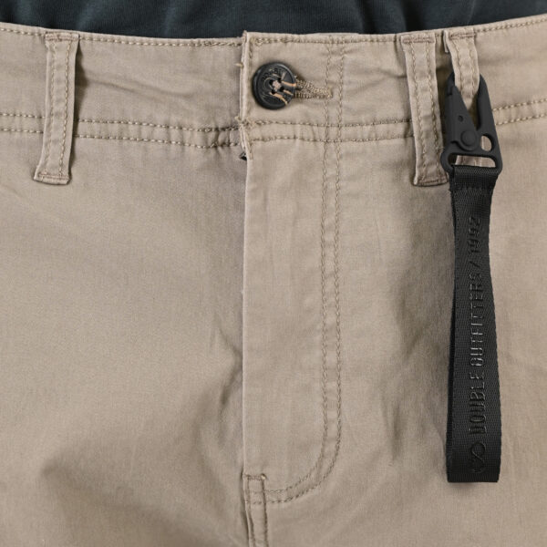 261CCP-4097 PANTS CARGO WITH ELASTIC TAPE HEM STEEPLE GREY