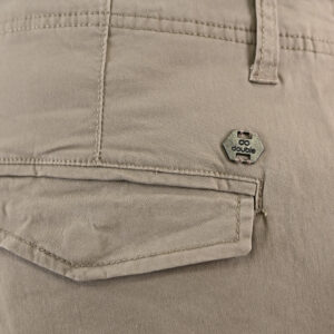 261CCP-4097 PANTS CARGO WITH ELASTIC TAPE HEM STEEPLE GREY - Image 7