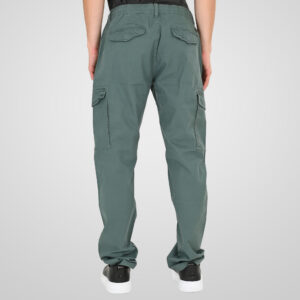261CCP-4098 CHINOS CARGO PANTS WITH ELASTIC WAISTBAND JADE - Image 4