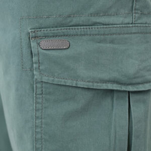 261CCP-4098 CHINOS CARGO PANTS WITH ELASTIC WAISTBAND JADE - Image 5