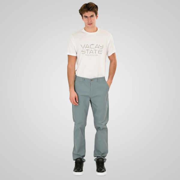 261CP-4095 PANTS CHINOS MIST GREEN