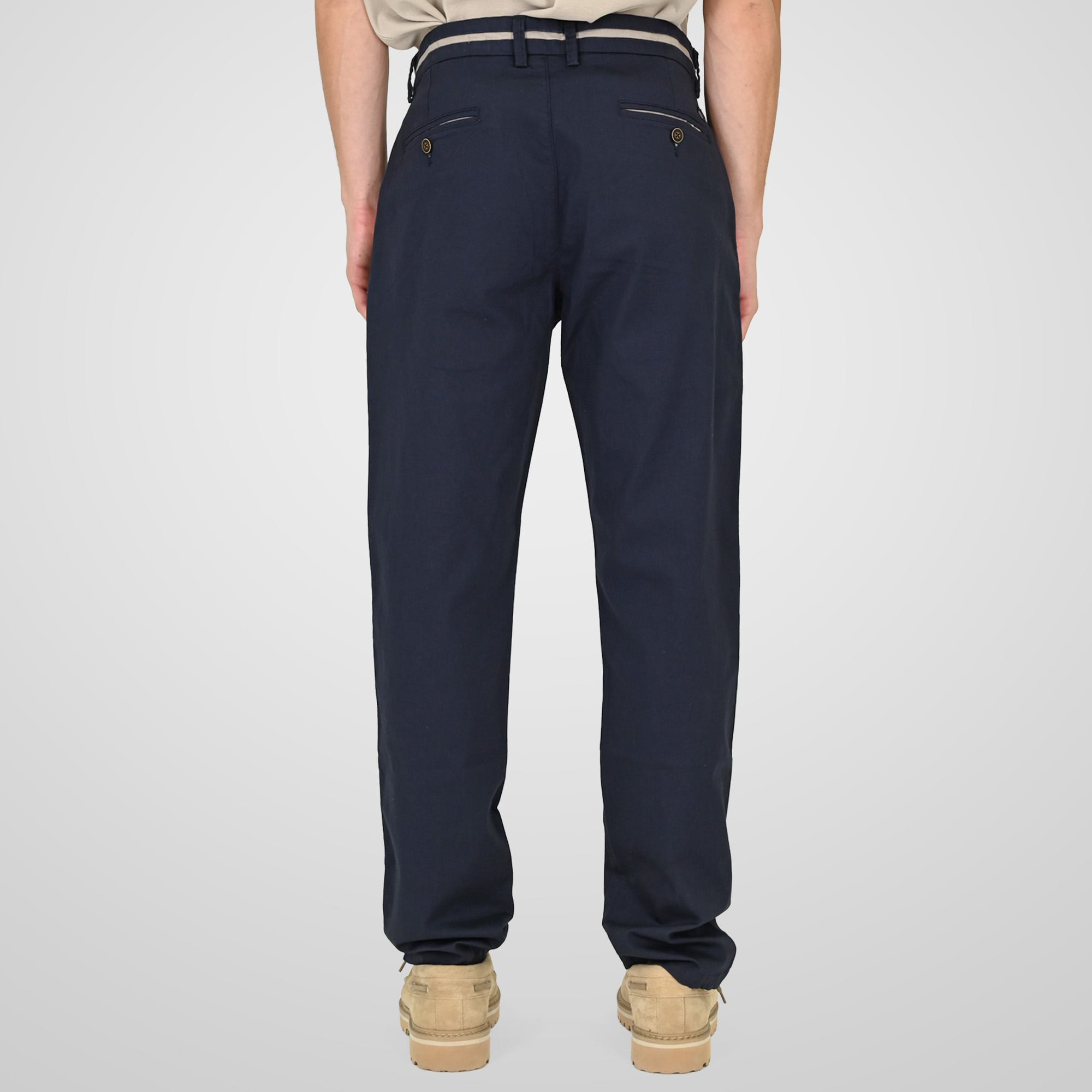 261CP-4100 PANTS CHINOS (SPECIAL FABRIC) NAVY - Image 4