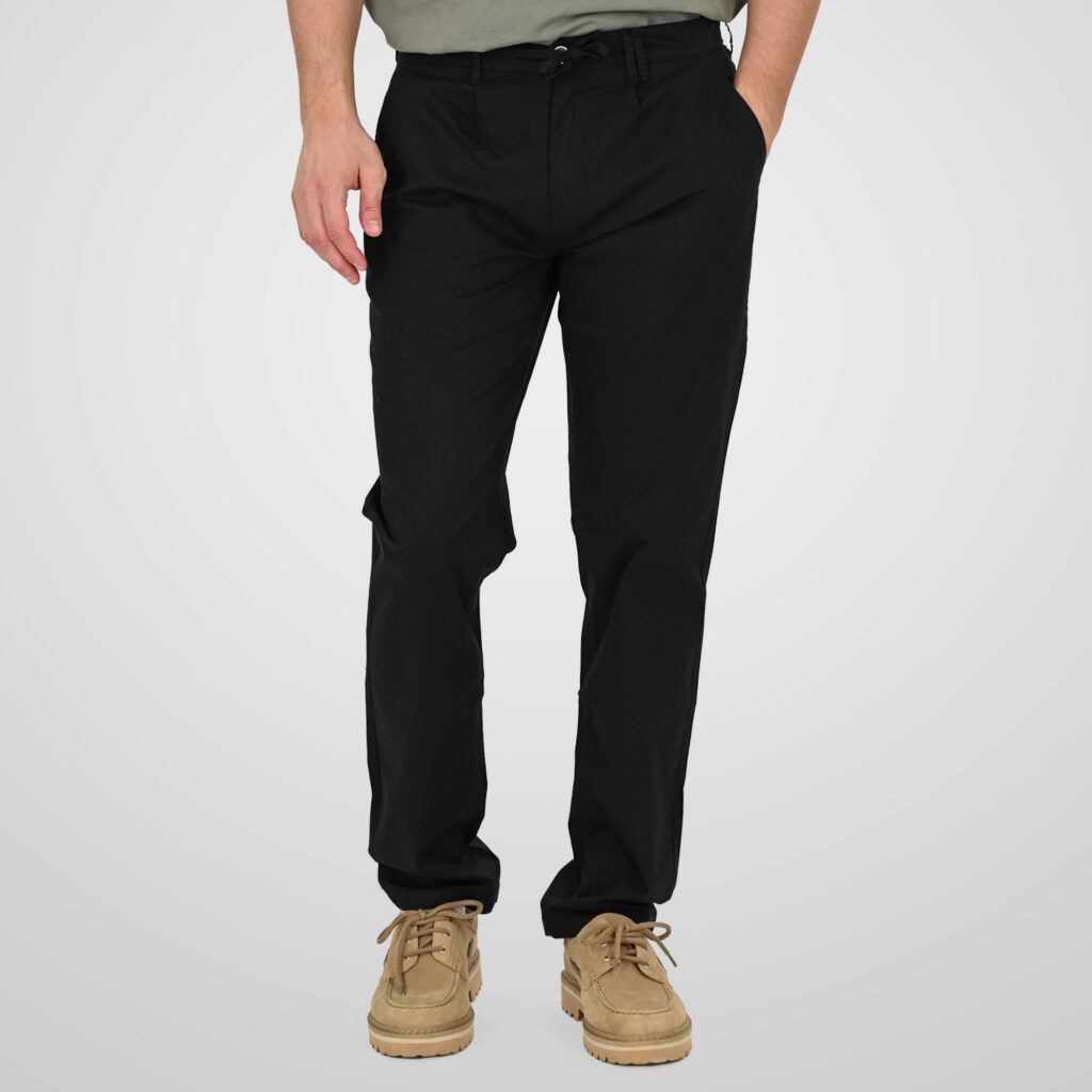 261CP-4102 CHINOS PANTS (LIGHTWEIGHT) (RELAXED FIT) BLACK