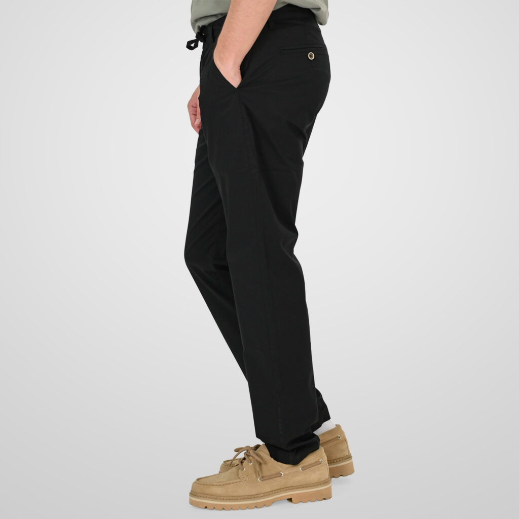 261CP-4102 CHINOS PANTS (LIGHTWEIGHT) (RELAXED FIT) BLACK
