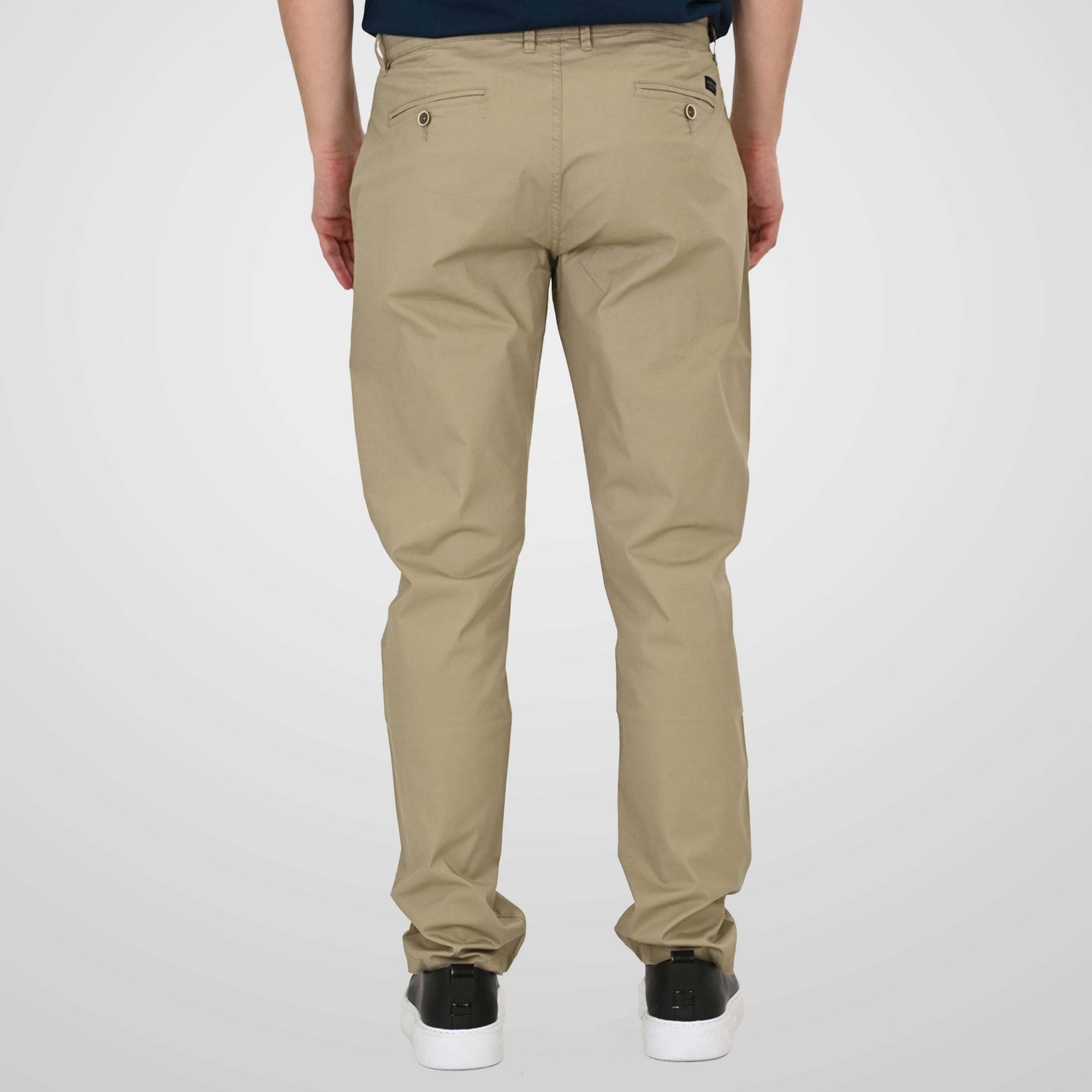 261CP-4102 CHINOS PANTS (LIGHTWEIGHT) (RELAXED FIT) LT MOSS - Image 4