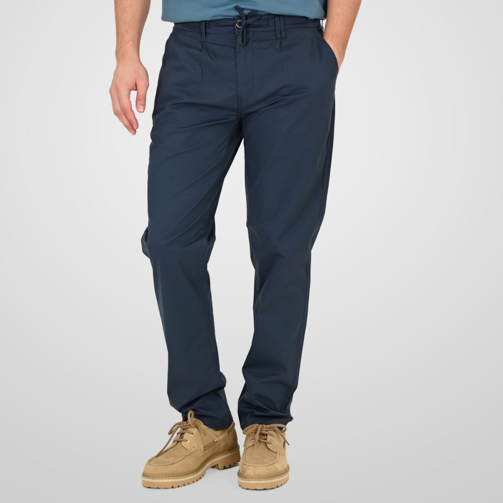 261CP-4102 CHINOS PANTS (LIGHTWEIGHT) (RELAXED FIT) SMOKE BLUE