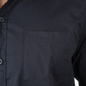 261GS-5072 NOS SHIRTS WITH CHEST POCKET AND DENSE EMBROIDERY NAVY - Image 5