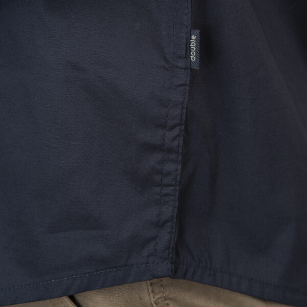 261GS-5072 NOS SHIRTS WITH CHEST POCKET AND DENSE EMBROIDERY NAVY