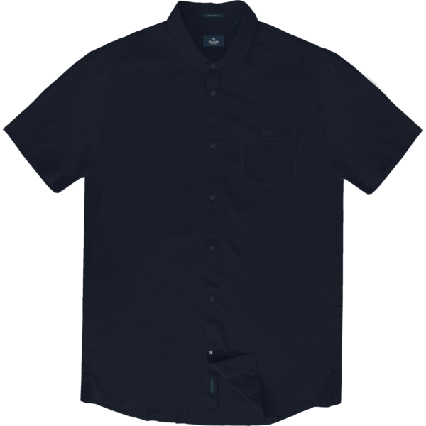 261GS-5073 NOS SHIRTS WITH CHEST POCKET AND SHORT SLEEVES NAVY
