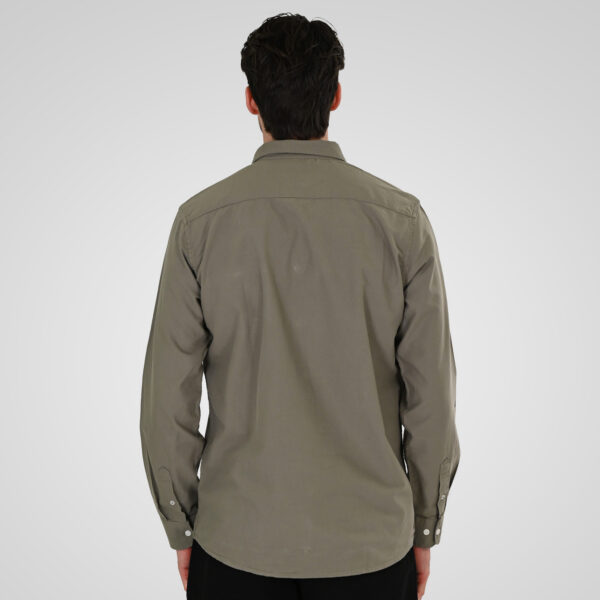 261GS-5183 OXFORD SHIRTS WITH STANDARD COLLAR,LONG SLEEVES AND CHEST POCKET DESERT SAGE