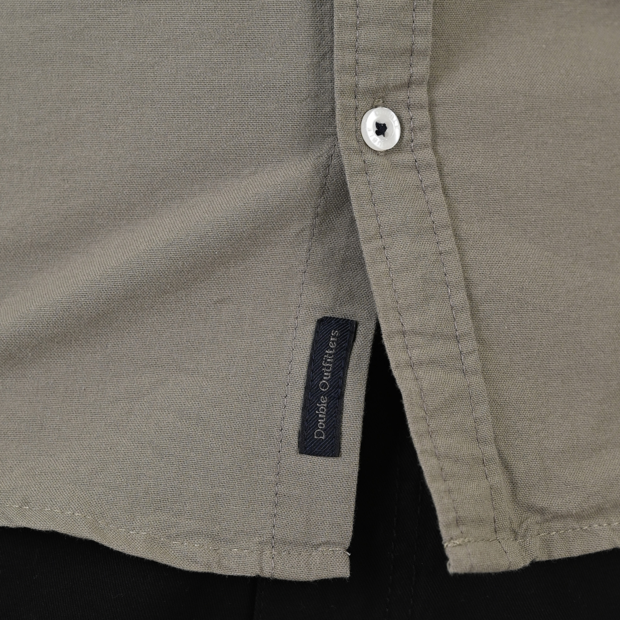 261GS-5183 OXFORD SHIRTS WITH STANDARD COLLAR,LONG SLEEVES AND CHEST POCKET DESERT SAGE - Image 5