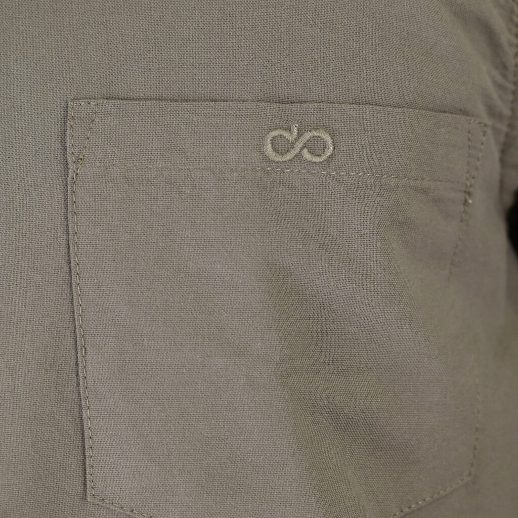 261GS-5183 OXFORD SHIRTS WITH STANDARD COLLAR,LONG SLEEVES AND CHEST POCKET DESERT SAGE