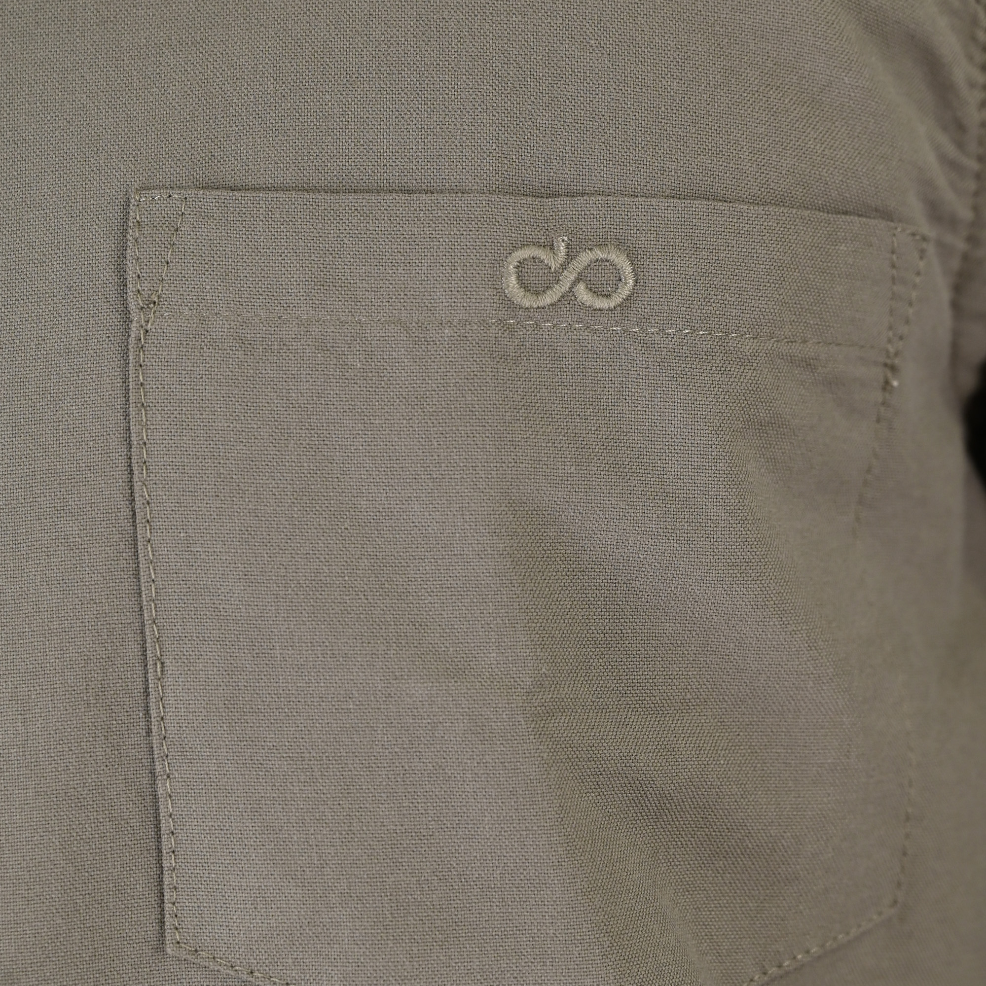 261GS-5183 OXFORD SHIRTS WITH STANDARD COLLAR,LONG SLEEVES AND CHEST POCKET DESERT SAGE - Image 6