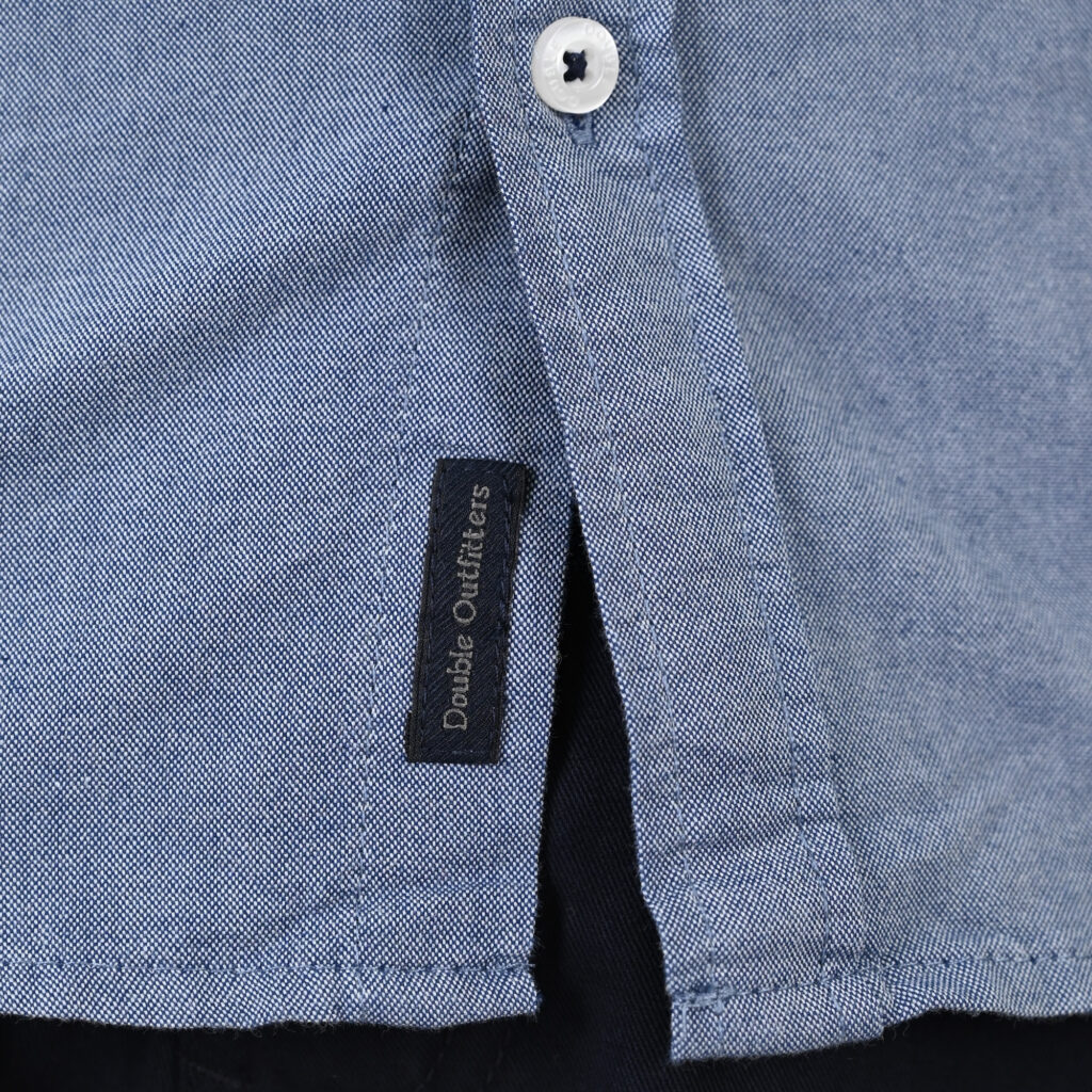 261GS-5183 OXFORD SHIRTS WITH STANDARD COLLAR,LONG SLEEVES AND CHEST POCKET OXFORD BLUE