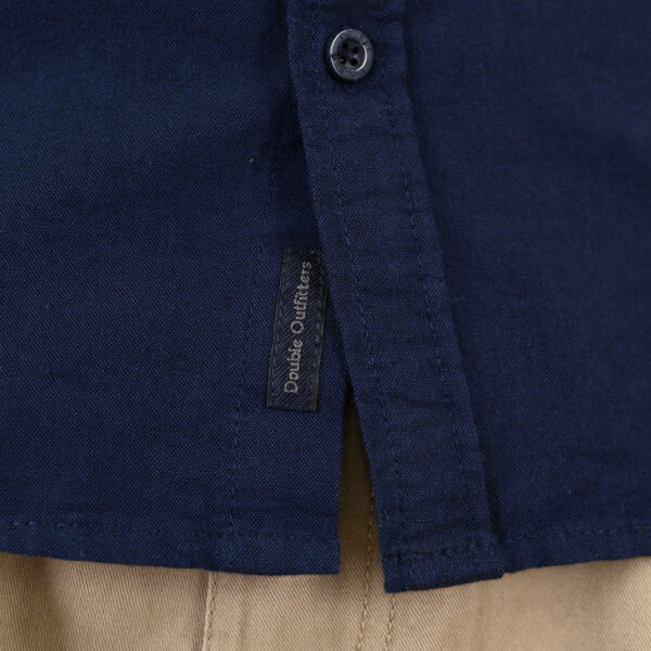 261GS-5183 OXFORD SHIRTS WITH STANDARD COLLAR,LONG SLEEVES AND CHEST POCKET NAVY