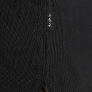 261GS-5185 SHIRTS WITH CHEST POCKET AND SHORT SLEEVES (SPECIAL PIQUE FABRIC) (RELAXED FIT) BLACK - Image 5