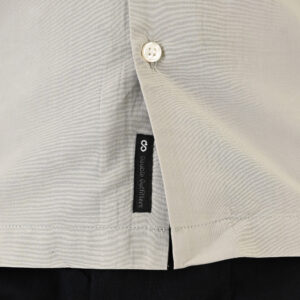 261GS-5187 SHIRTS WITH CAMP COLLAR AND SHORT SLEEVES (RELAXED FIT) AGATE GREY - Image 5