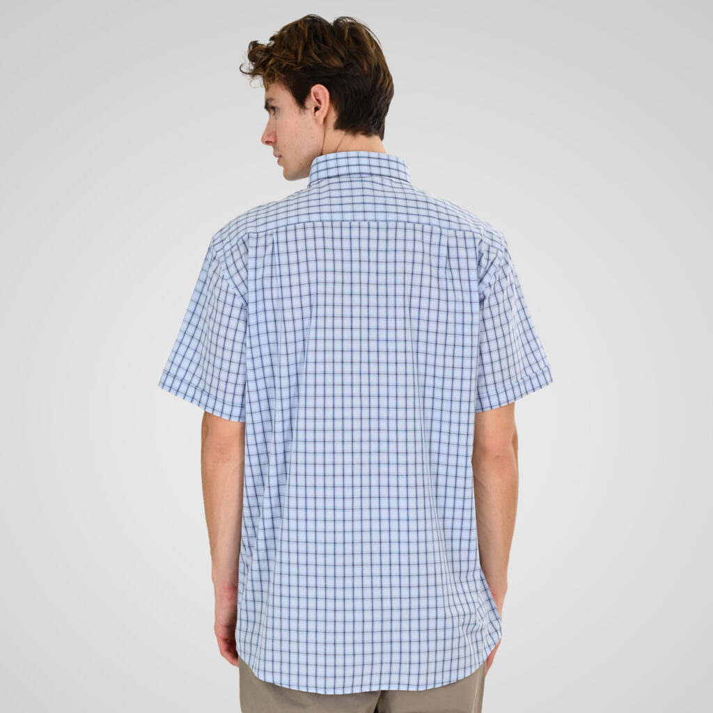261GS-5188 SHIRTS WITH CHEST POCKET AND SHORT SLEEVES CC97 CIEL NAVY