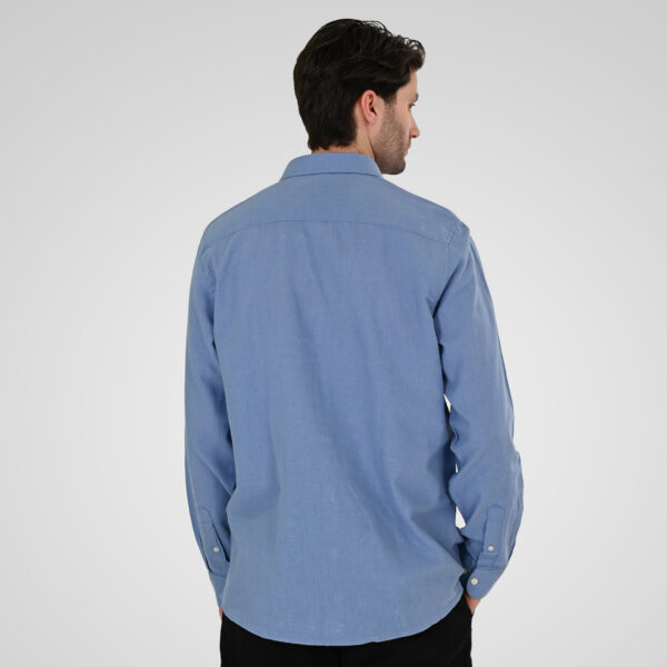 261GS-5190 SHIRT LINEN WITH LONG SLEEVES CIEL