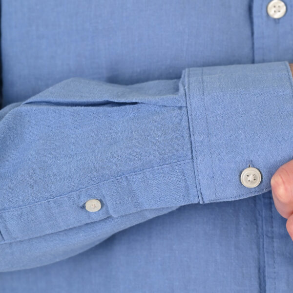 261GS-5190 SHIRT LINEN WITH LONG SLEEVES CIEL
