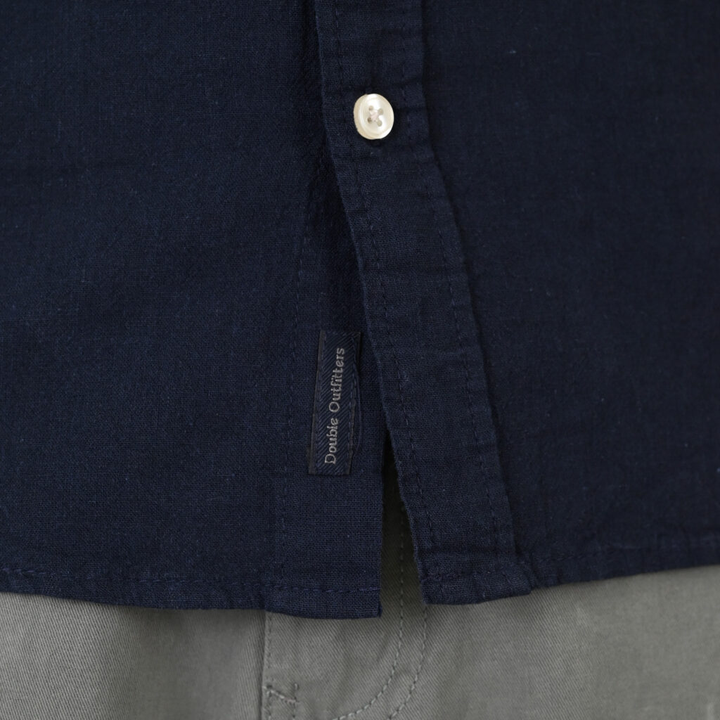 261GS-5190 SHIRT LINEN WITH LONG SLEEVES NAVY