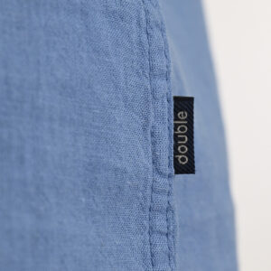 261GS-5192 SHIRT LINEN WITH CHEST POCKET AND SHORT SLEEVES CIEL - Image 5