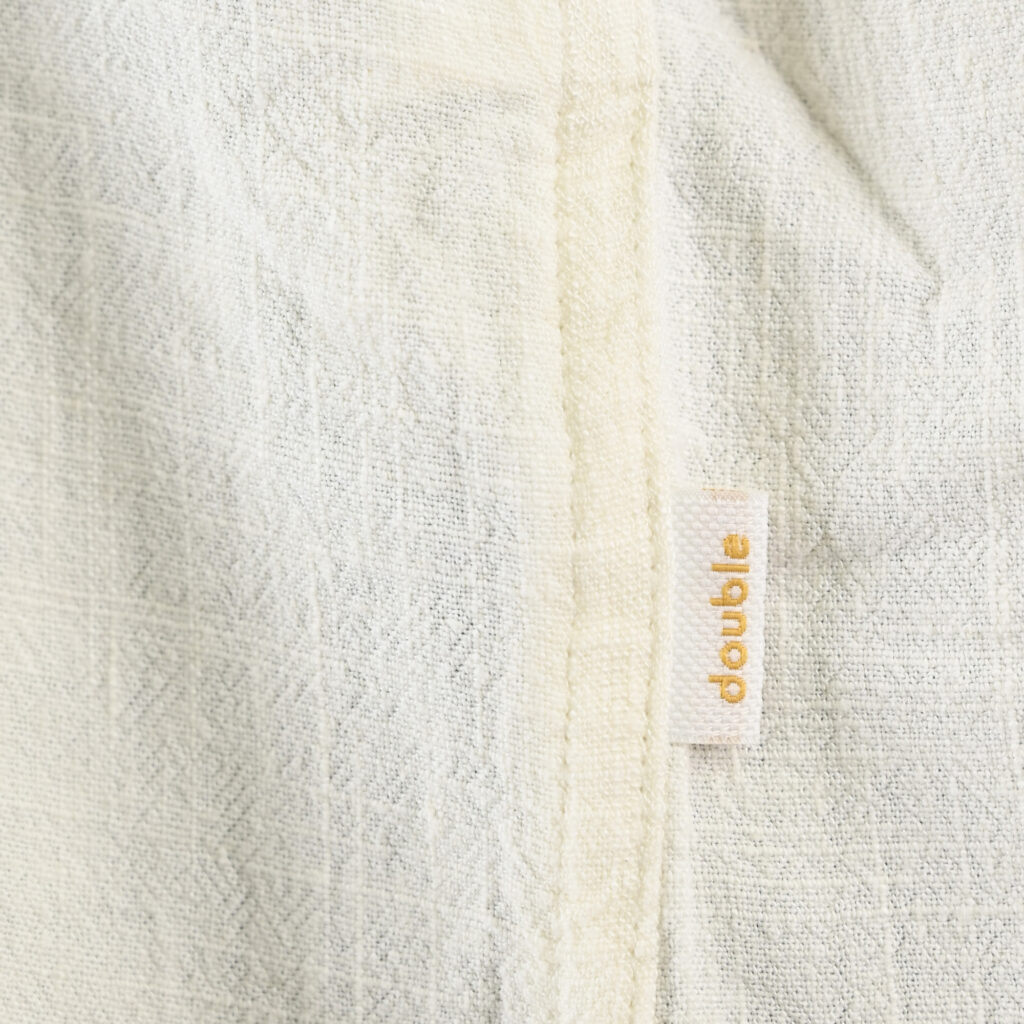 261GS-5198 SHIRT LINEN WITH CAMP COLLAR, CHEST POCKET AND SHORT SLEEVES (RELAXED FIT) COTTON WHITE