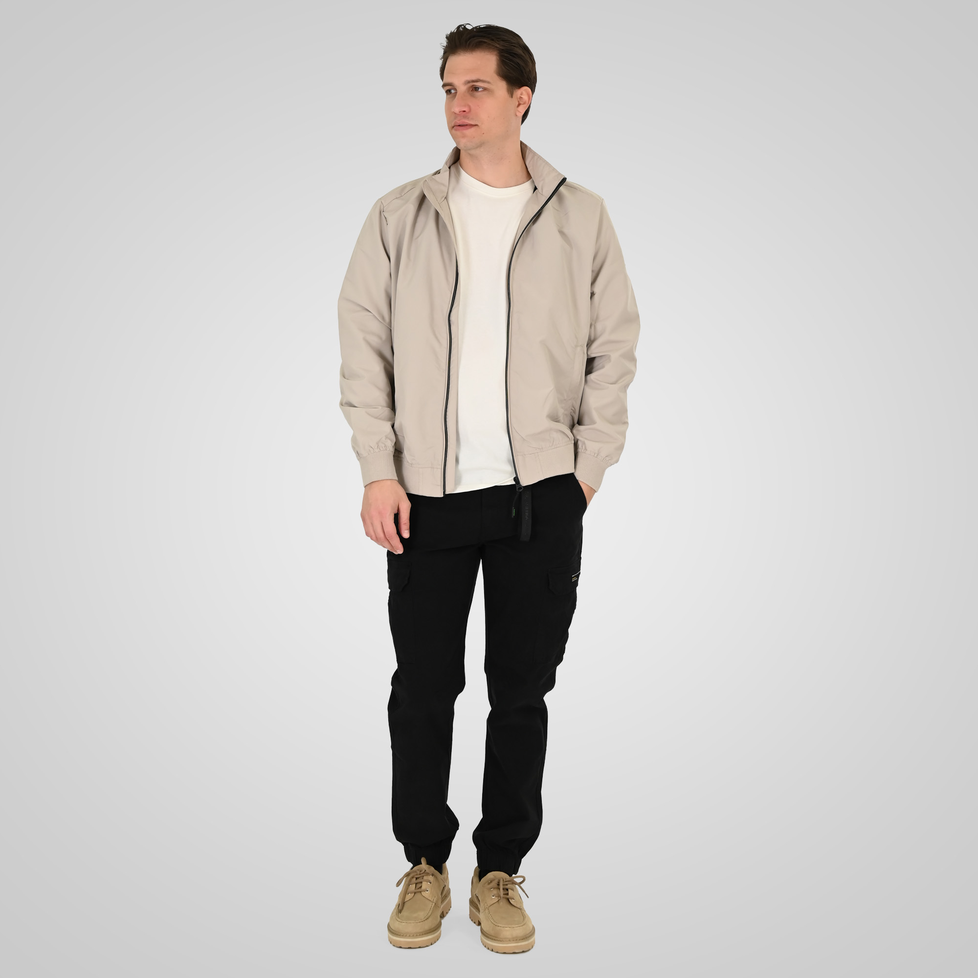 261MJK-2080 JACKETS LIGHTWEIGHT GREIGE - Image 2