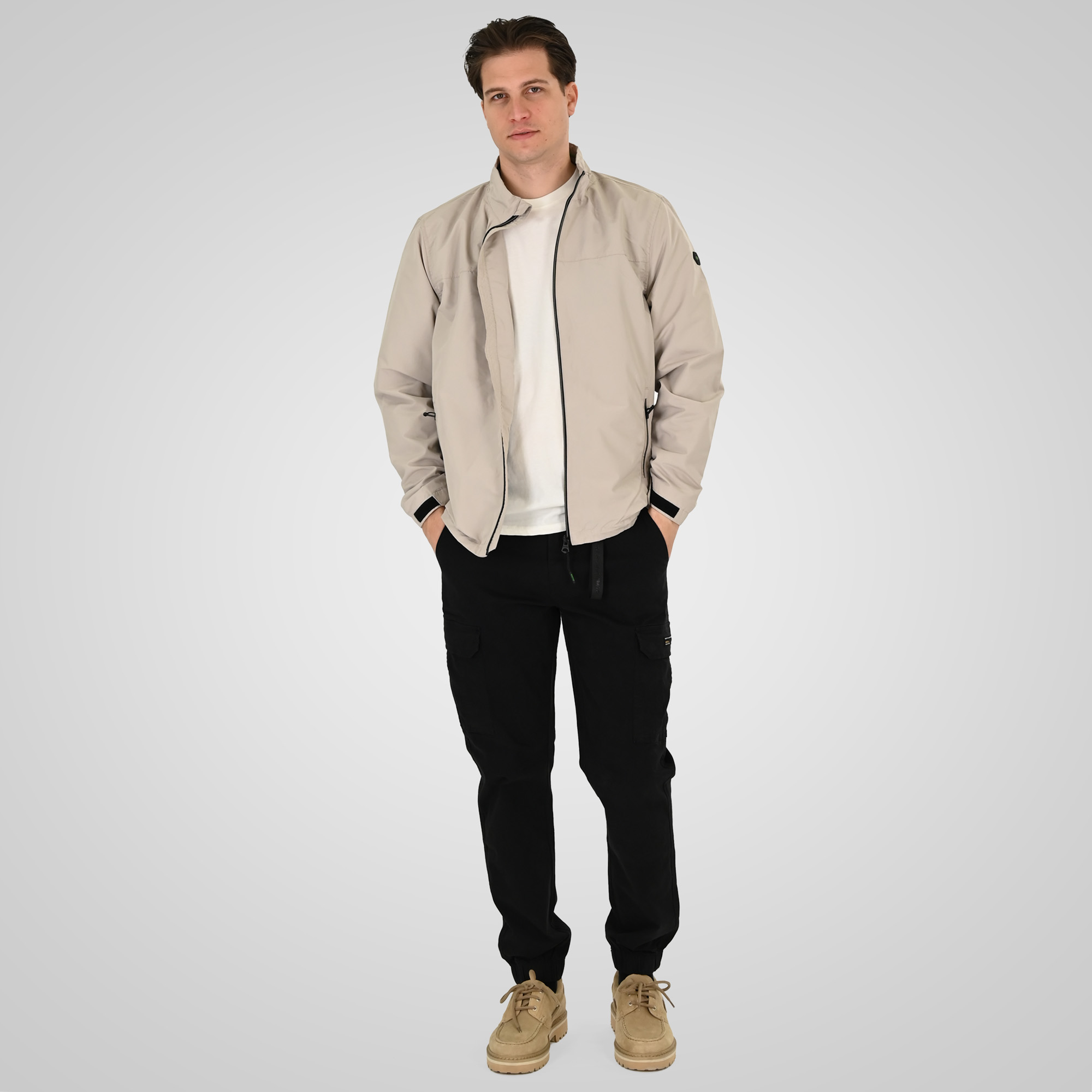 261MJK-2081 JACKETS LIGHTWEIGHT GREIGE - Image 2