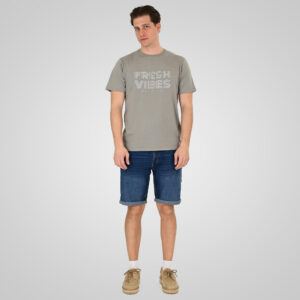 261MJS-7072 SHORTS DENIM MD BLUE