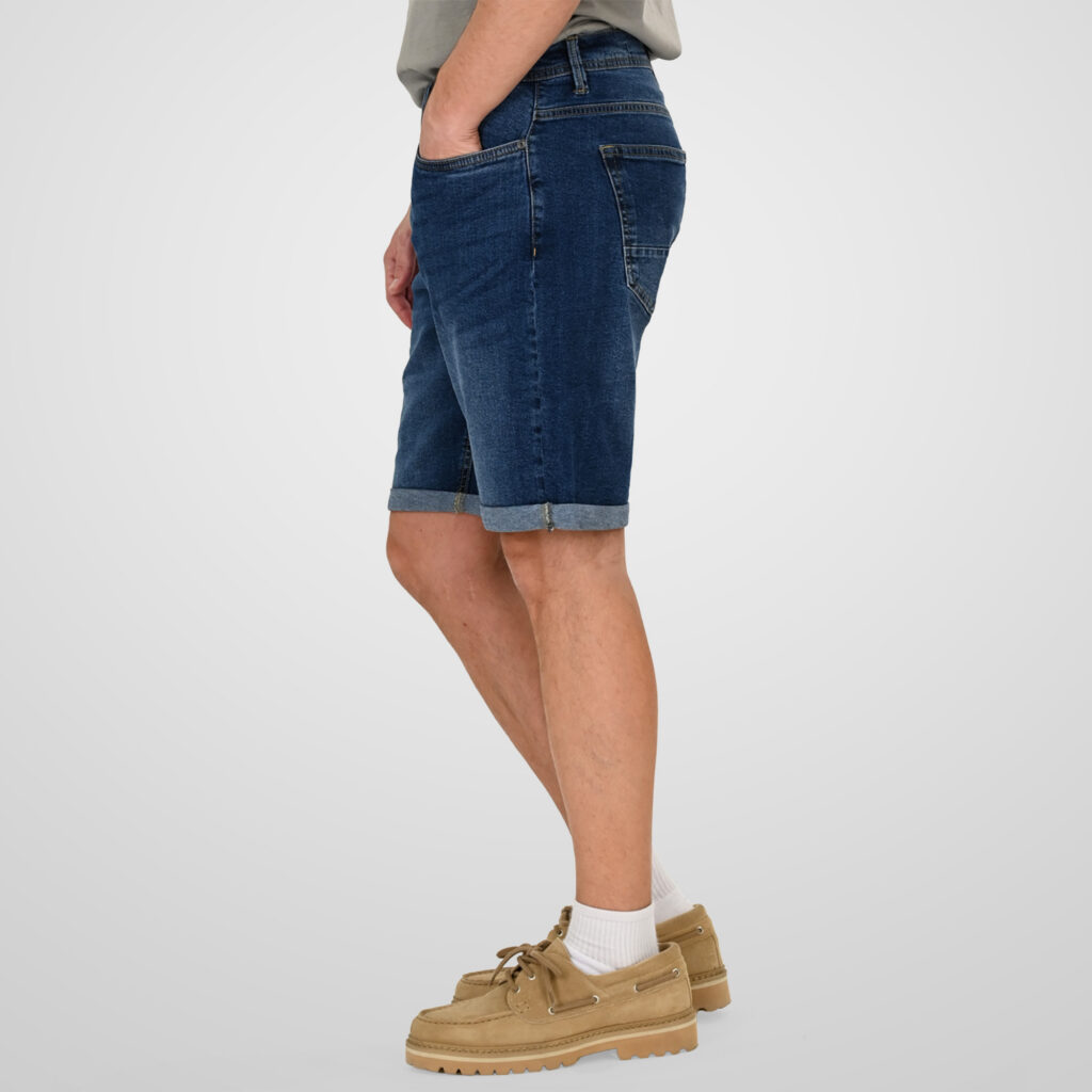 261MJS-7072 SHORTS DENIM MD BLUE