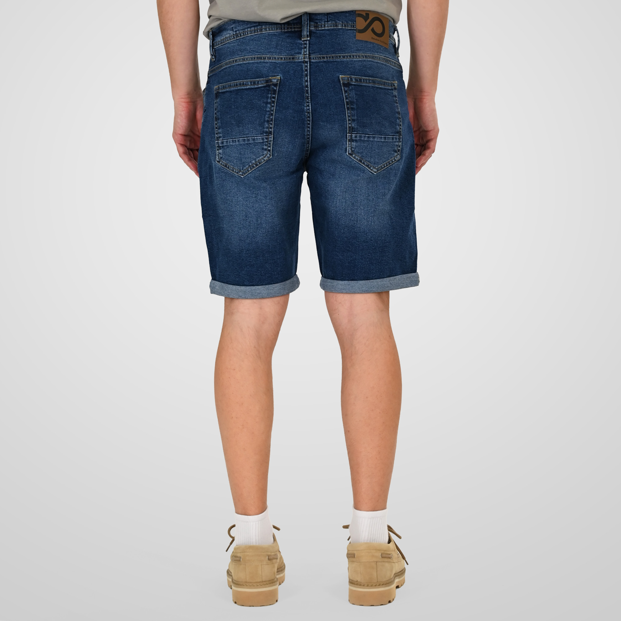 261MJS-7072 SHORTS DENIM MD BLUE - Image 4