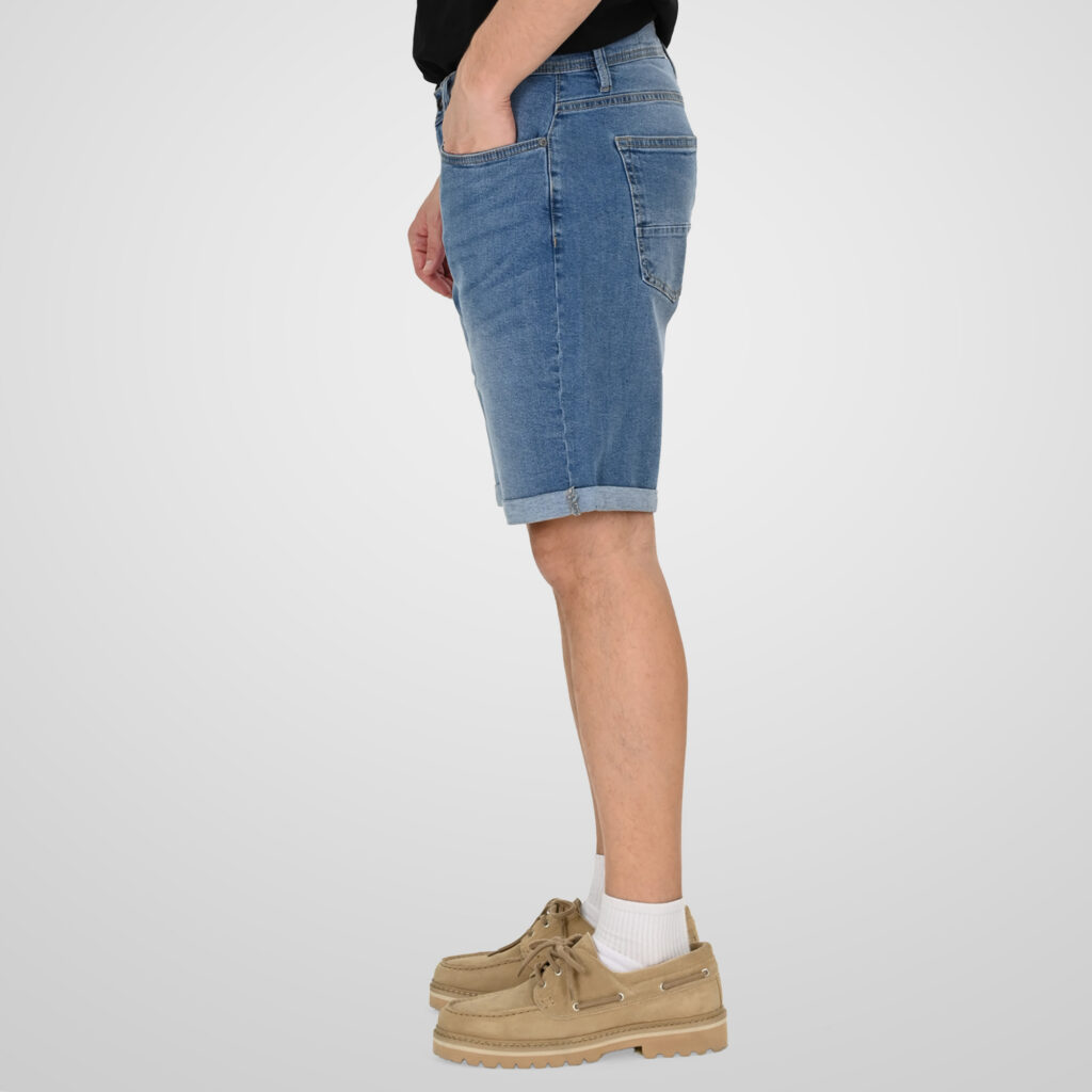 261MJS-7073 SHORTS DENIM LIGHT BLUE DENIM