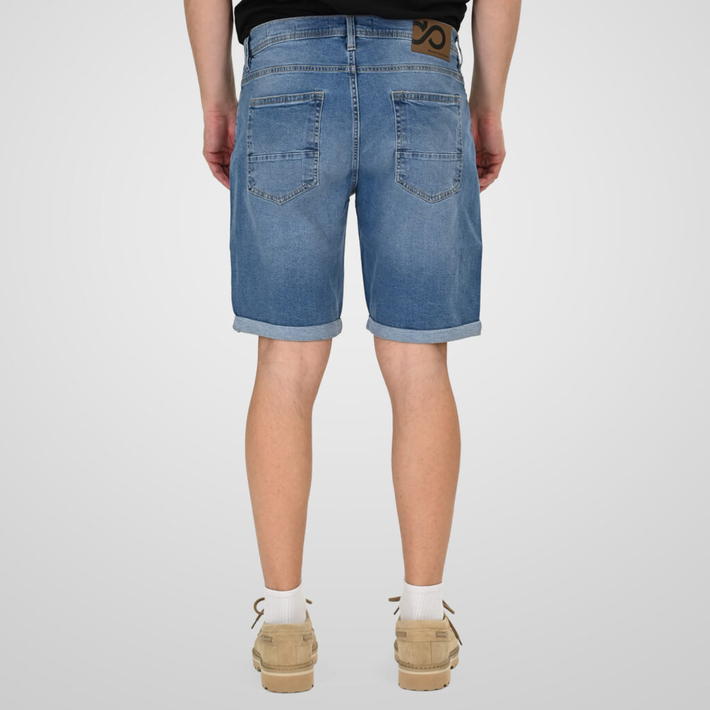 261MJS-7073 SHORTS DENIM LIGHT BLUE DENIM