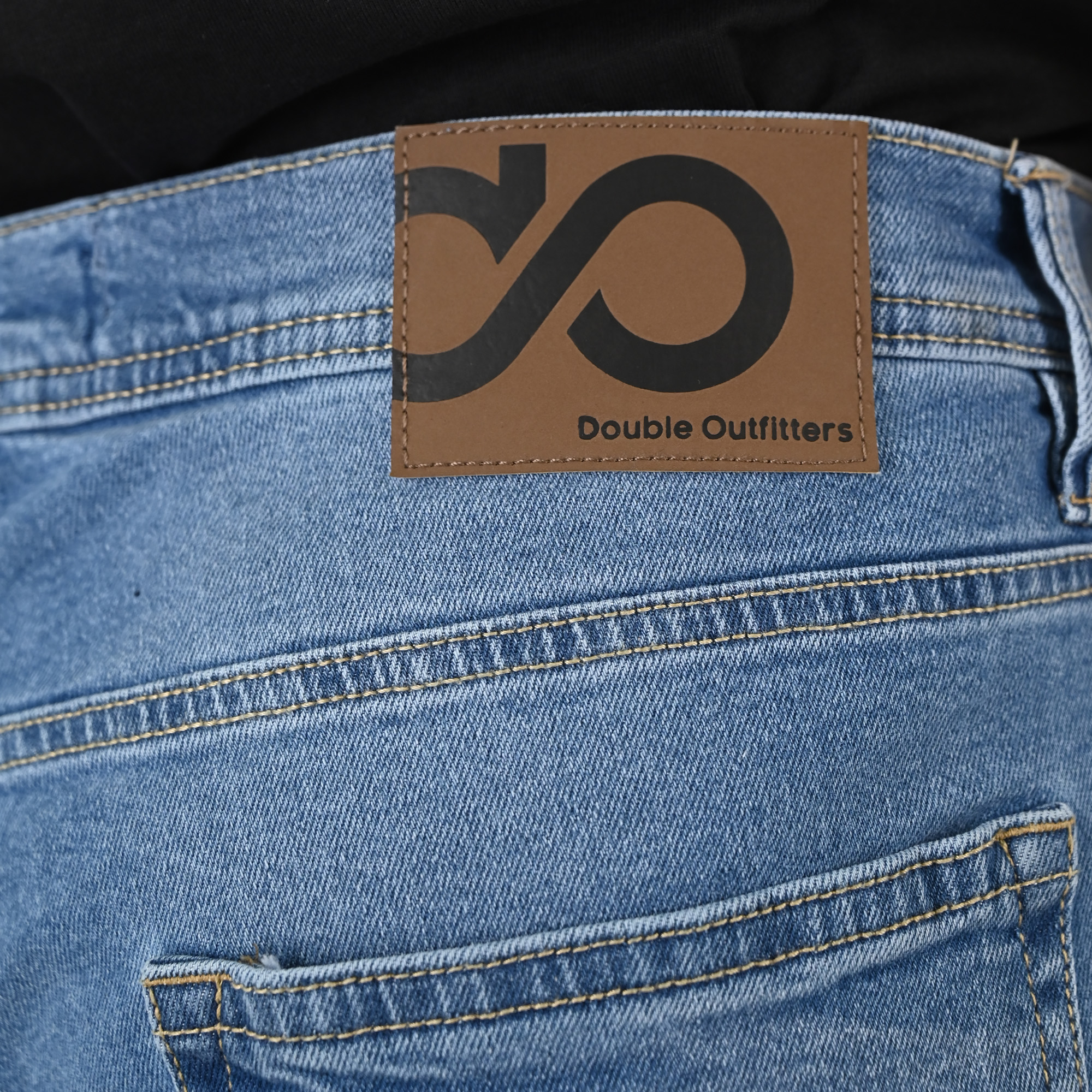 261MJS-7073 SHORTS DENIM LIGHT BLUE DENIM - Image 5