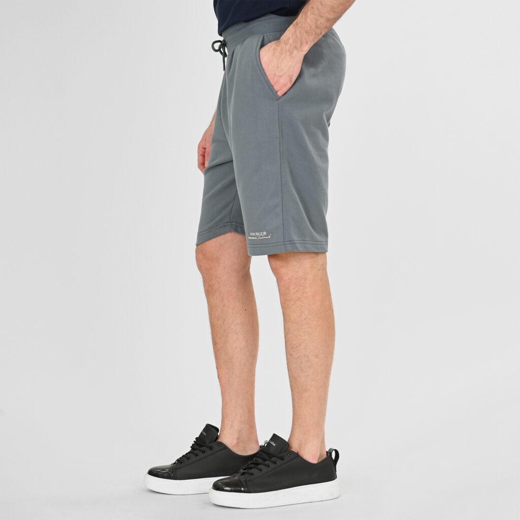 261MS-6030 MS SHORTS (TERRY FLEECE) STEEL BLUE