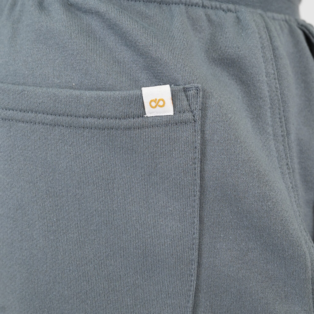 261MS-6030 MS SHORTS (TERRY FLEECE) STEEL BLUE
