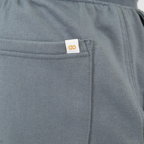 261MS-6030 MS SHORTS (TERRY FLEECE) STEEL BLUE