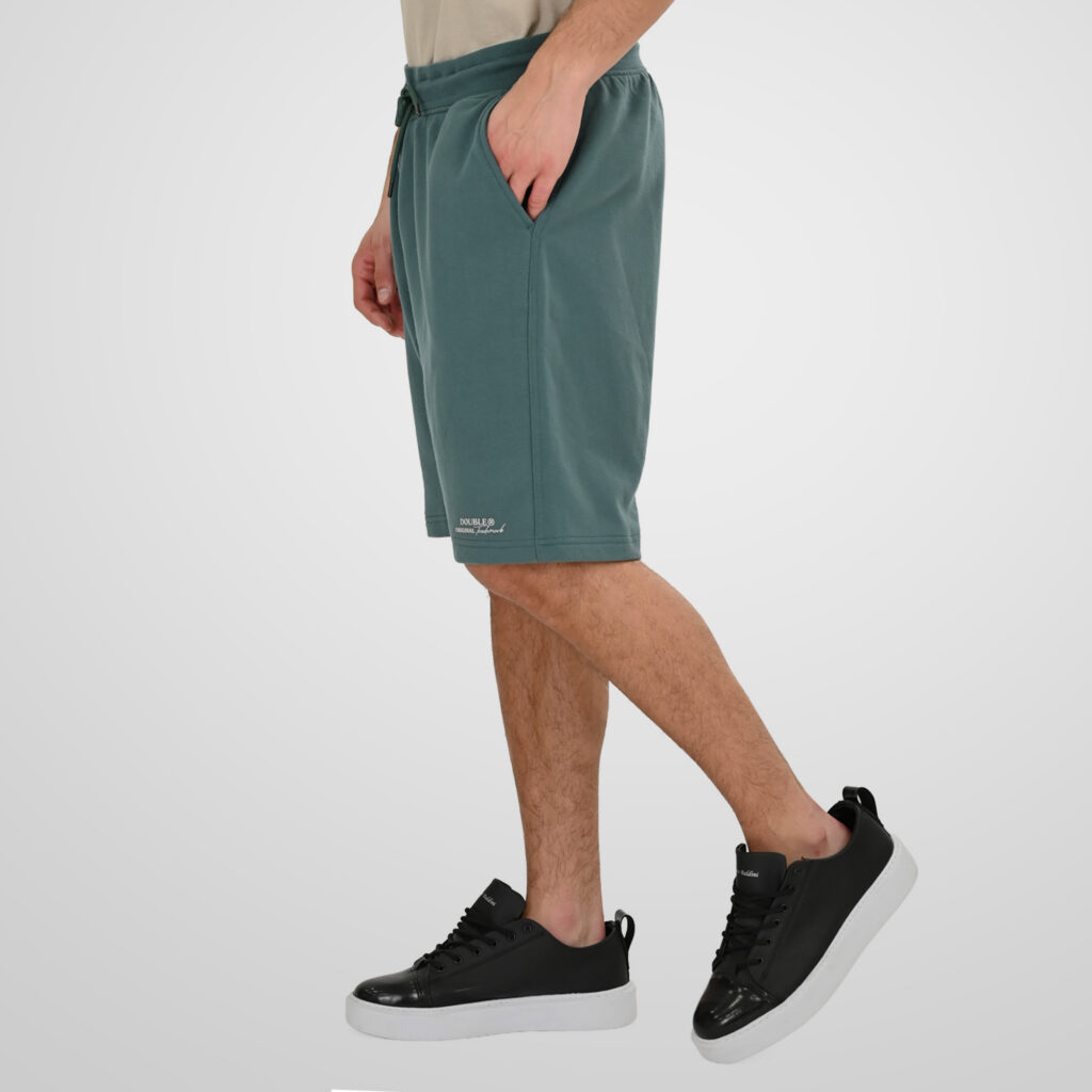 261MS-6030 MS SHORTS (TERRY FLEECE) PESTO