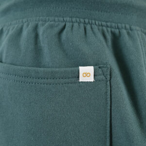 261MS-6030 MS SHORTS (TERRY FLEECE) PESTO - Image 6