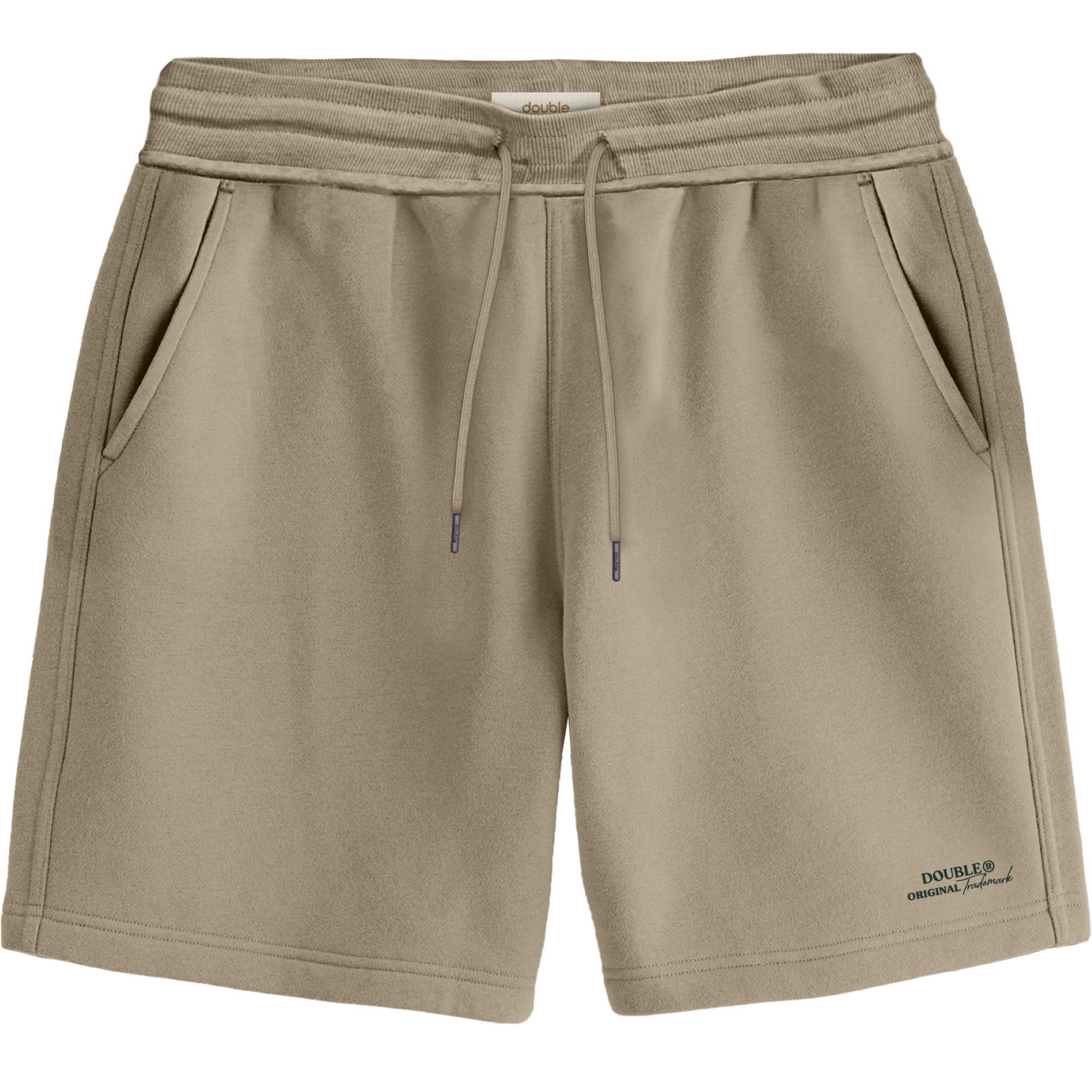 261MS-6030 MS SHORTS (TERRY FLEECE) STONE BEIGE - Image 1