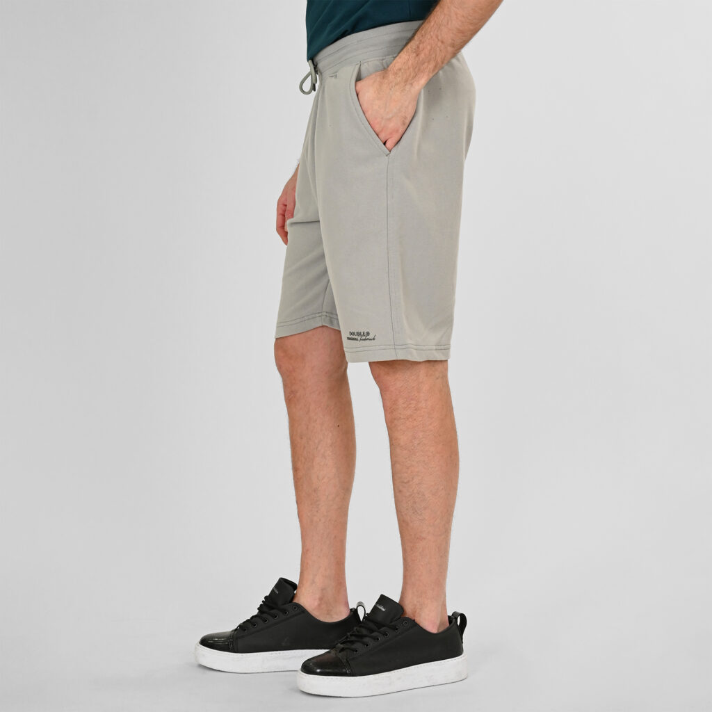 261MS-6030 MS SHORTS (TERRY FLEECE) LT GREY