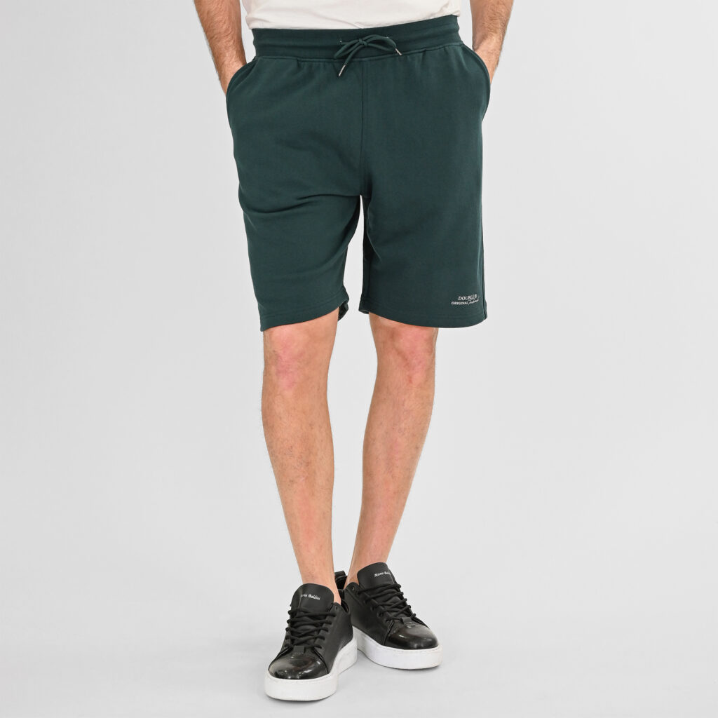 261MS-6030 MS SHORTS (TERRY FLEECE) FOREST GREEN
