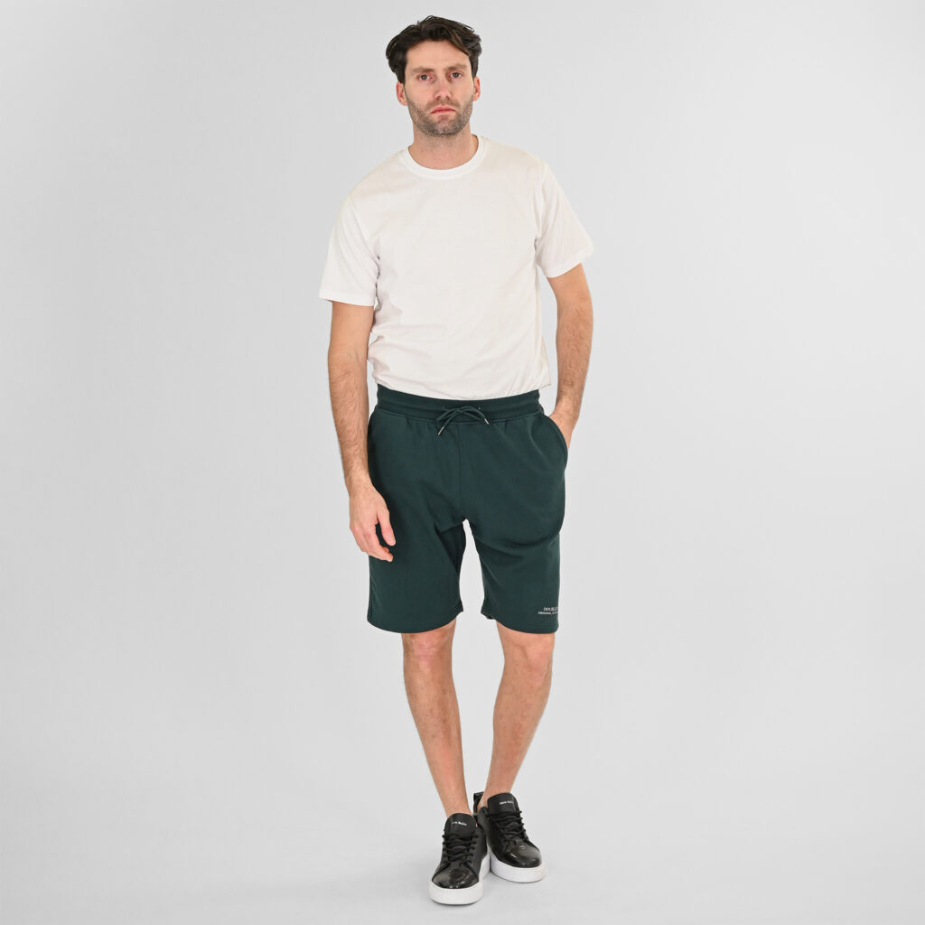 261MS-6030 MS SHORTS (TERRY FLEECE) FOREST GREEN